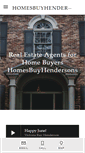 Mobile Screenshot of homesbuyhendersons.com